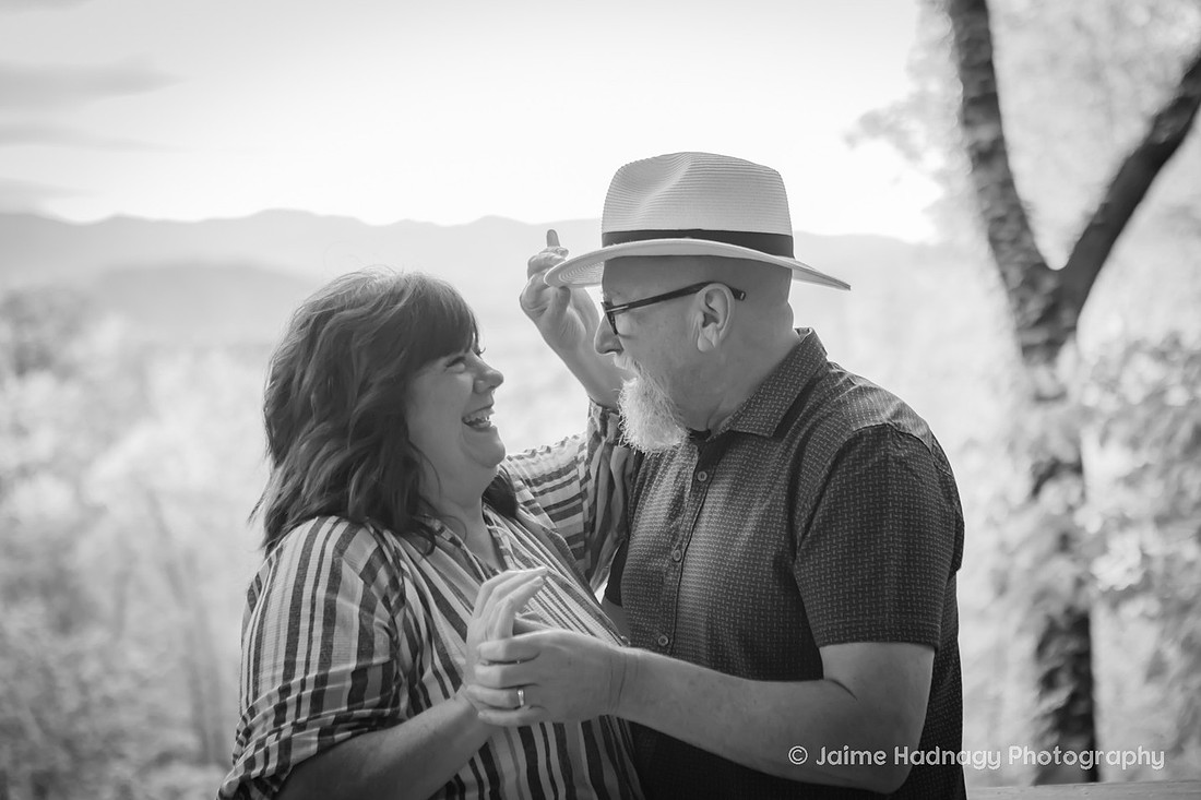 Fun Anniversary Photoshoot | Asheville Photographer