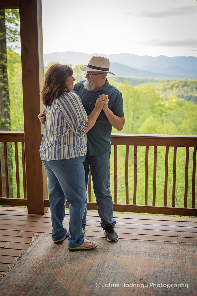 Fun Anniversary Photoshoot | Asheville Photographer