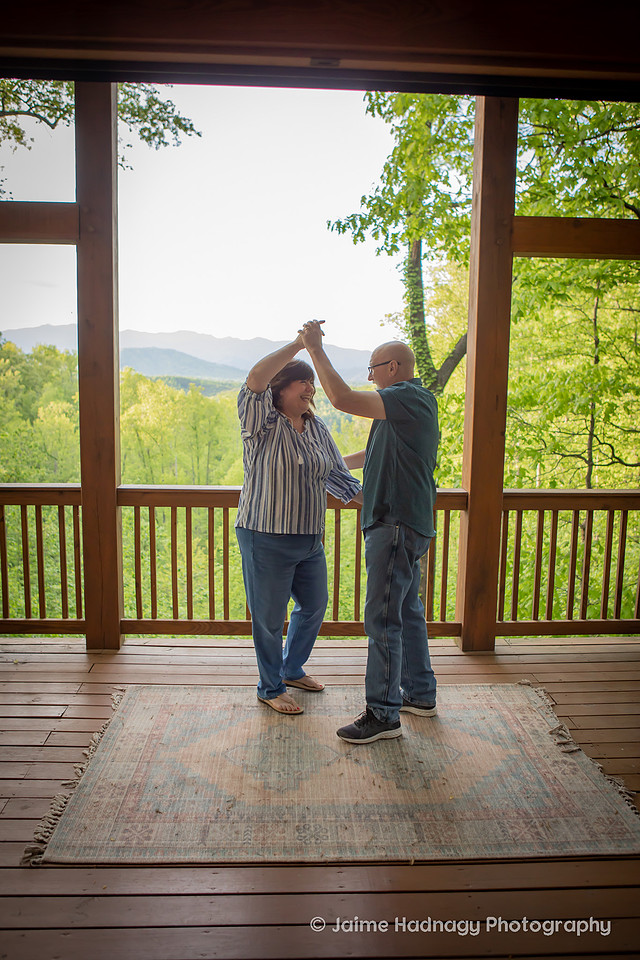 Fun Anniversary Photoshoot | Asheville Photographer