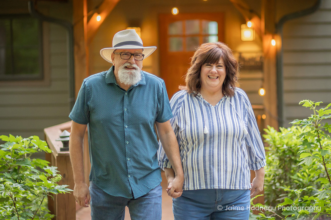 Fun Anniversary Photoshoot | Asheville Photographer