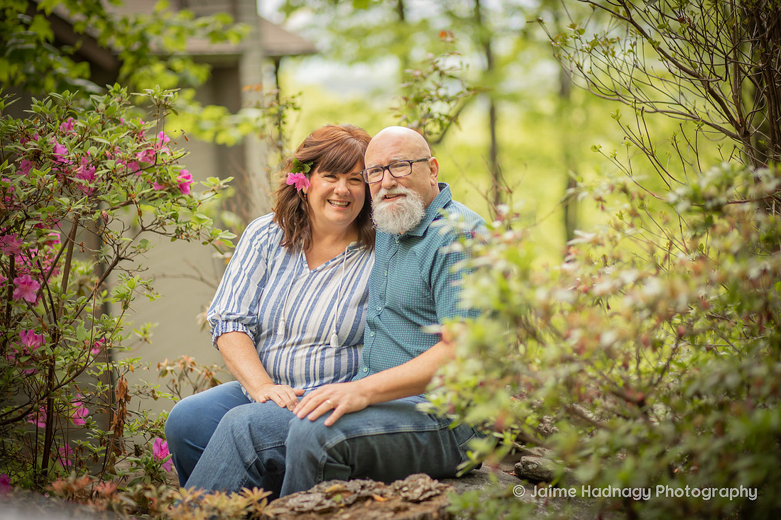 40th Anniversary Couples Photo Session | Black Mountain NC Photographer