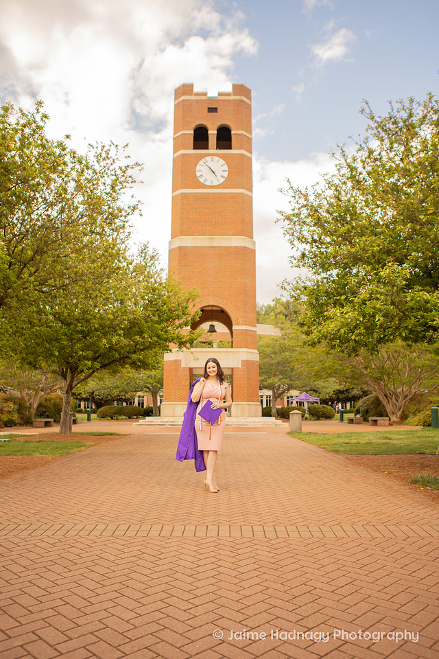WCU Graduation Photo Session | Asheville Senior Photographer