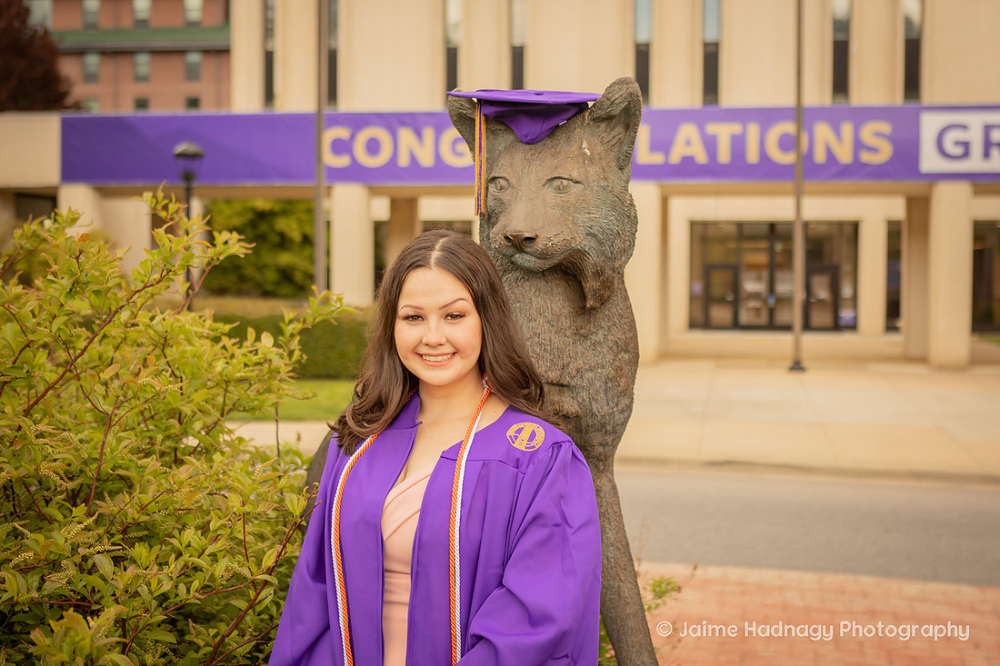 WCU Graduation Photo Session | Asheville Senior Photographer