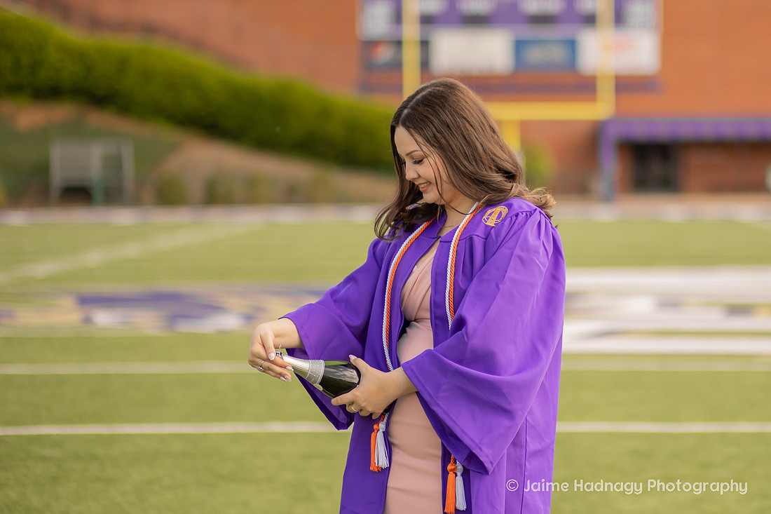 WCU Graduation Photo Session | Asheville Senior Photographer
