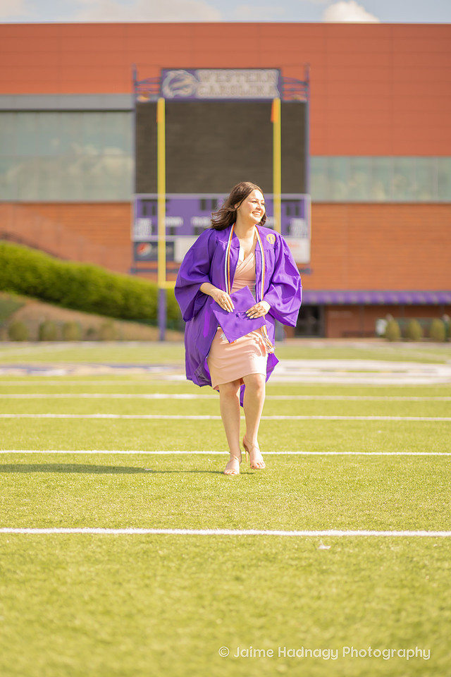 WCU Graduation Photo Session | Asheville Senior Photographer