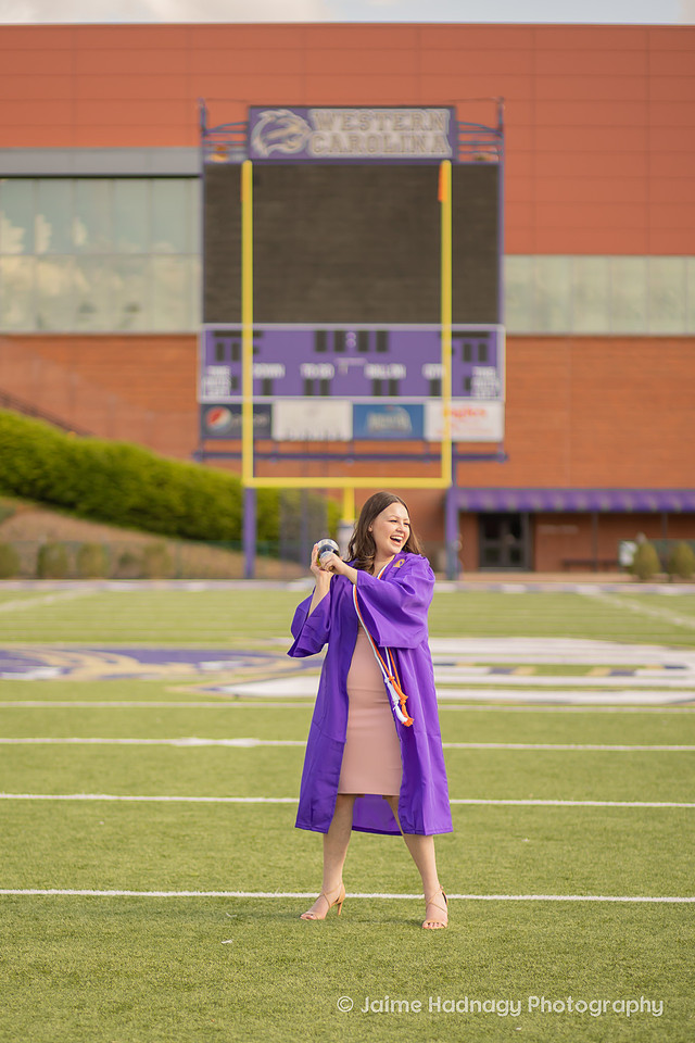 WCU Graduation Photo Session | Asheville Senior Photographer
