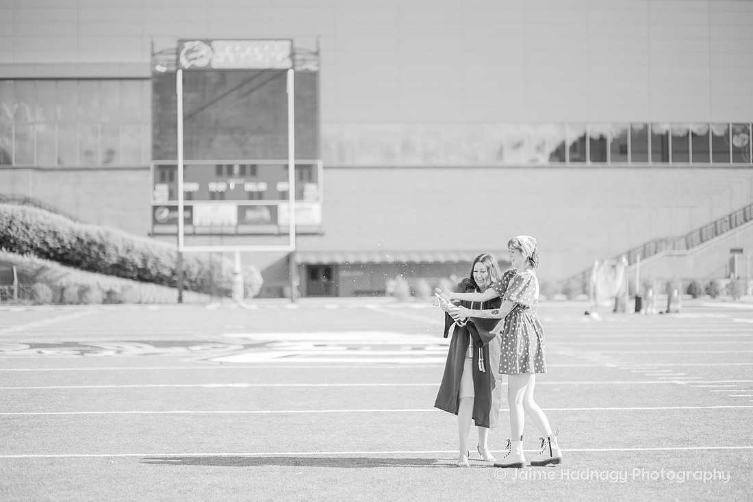 WCU Graduation Photo Session | Asheville Senior Photographer