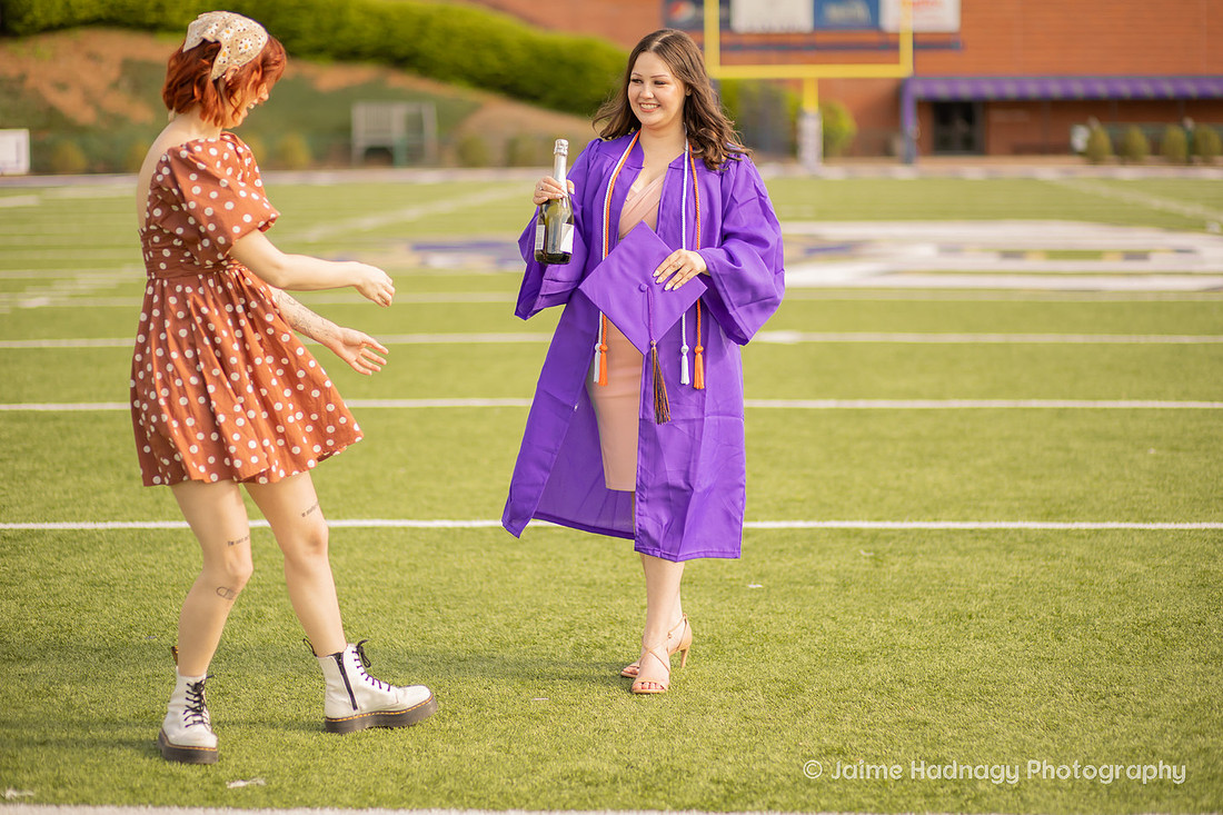WCU Graduation Photo Session | Asheville Senior Photographer