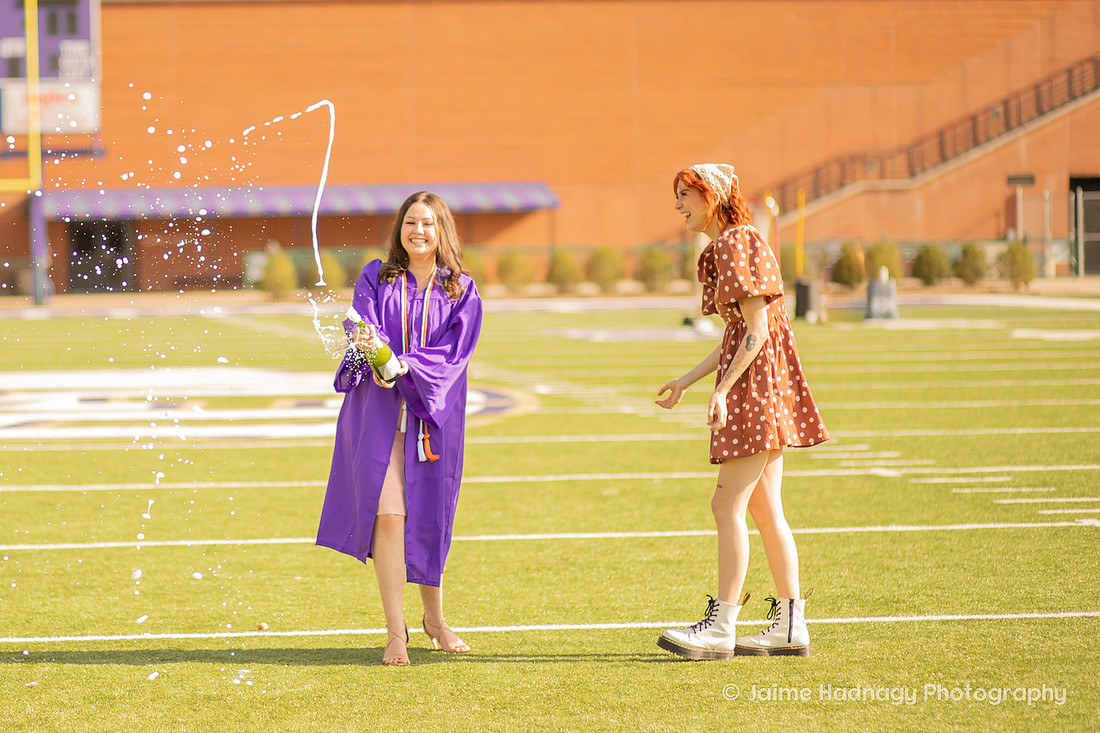 WCU Graduation Photo Session | Asheville Senior Photographer
