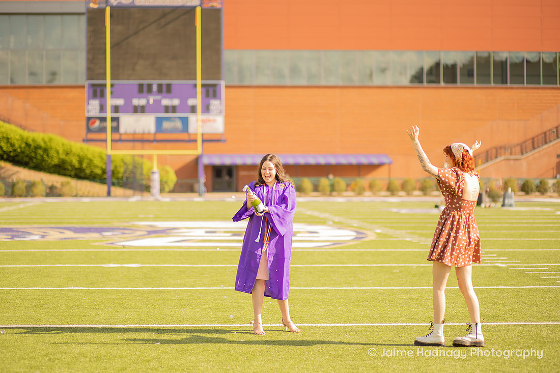 WCU Graduation Photo Session | Asheville Senior Photographer