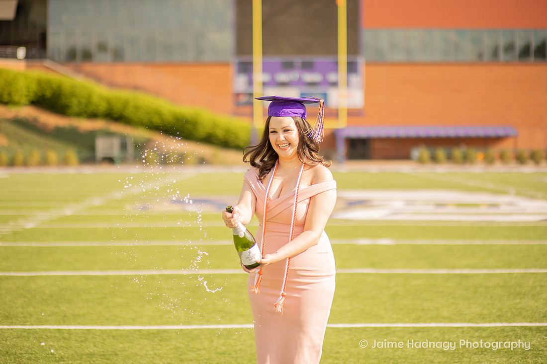 WCU Graduation Photo Session | Asheville Senior Photographer