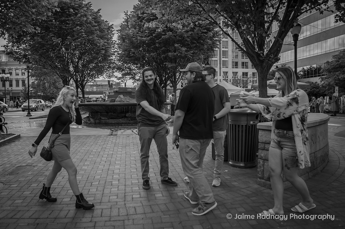 Proposing to Your Grilfriend in Downtown Asheville | Engagement Photography