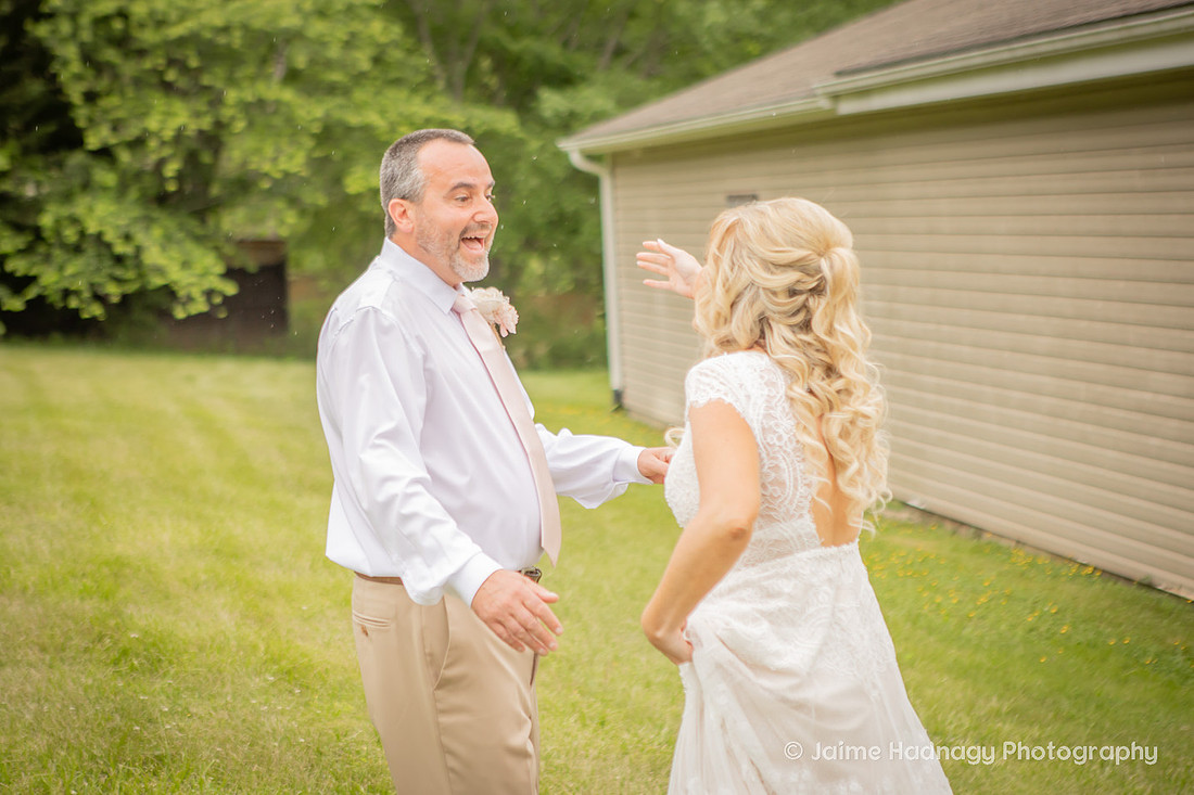 First Look | Asheville Wedding Photographer