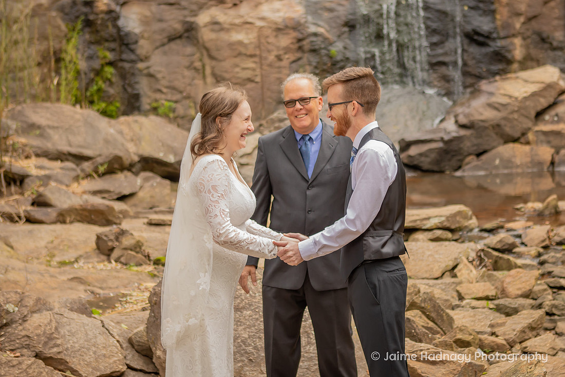 Waterfall Wedding | Asheville Elopement Photographer