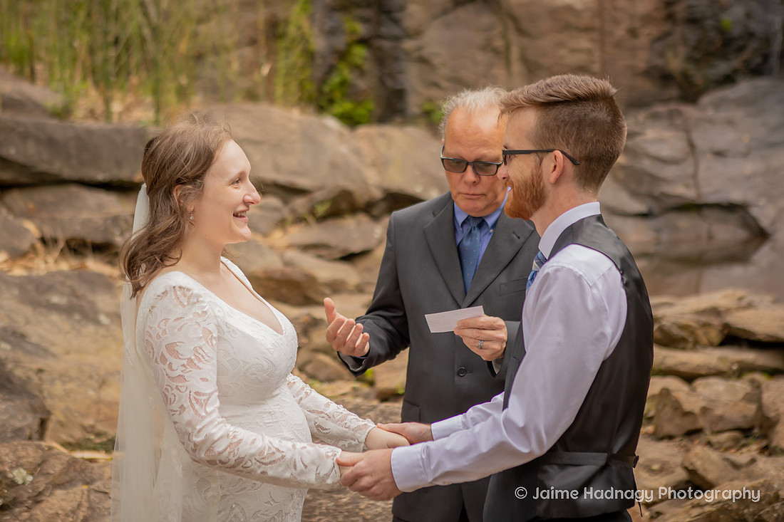 Rock Quarry Garden Elopement: Wedding Photographer