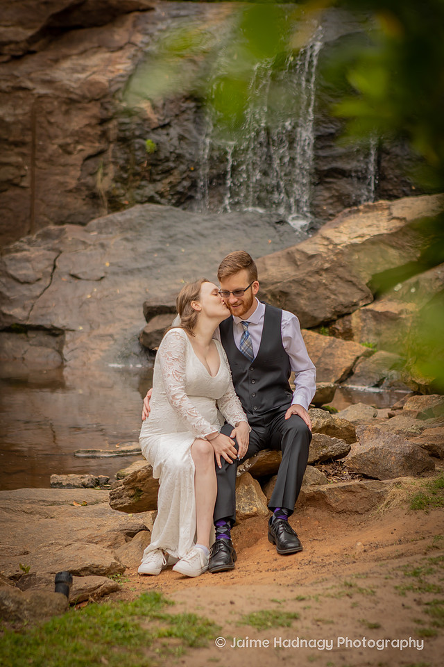 Waterfall Wedding | Asheville Elopement Photographer