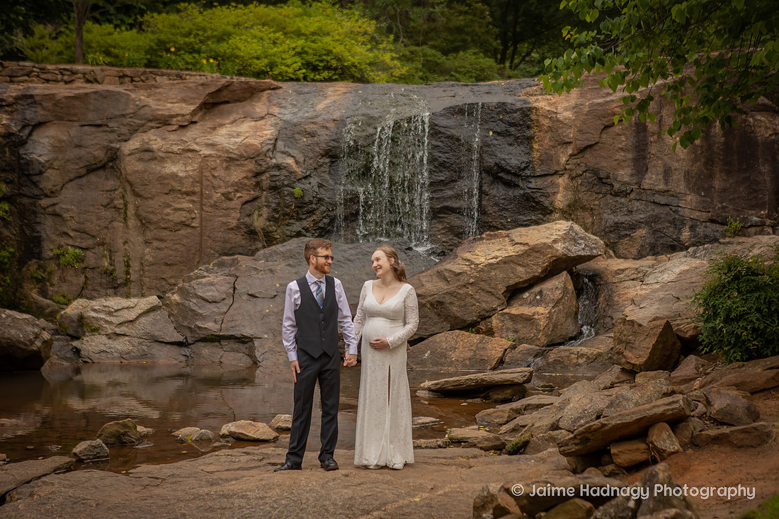 Waterfall Wedding | Asheville Elopement Photographer