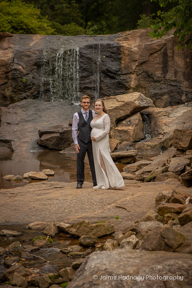 Waterfall Wedding | Asheville Elopement Photographer