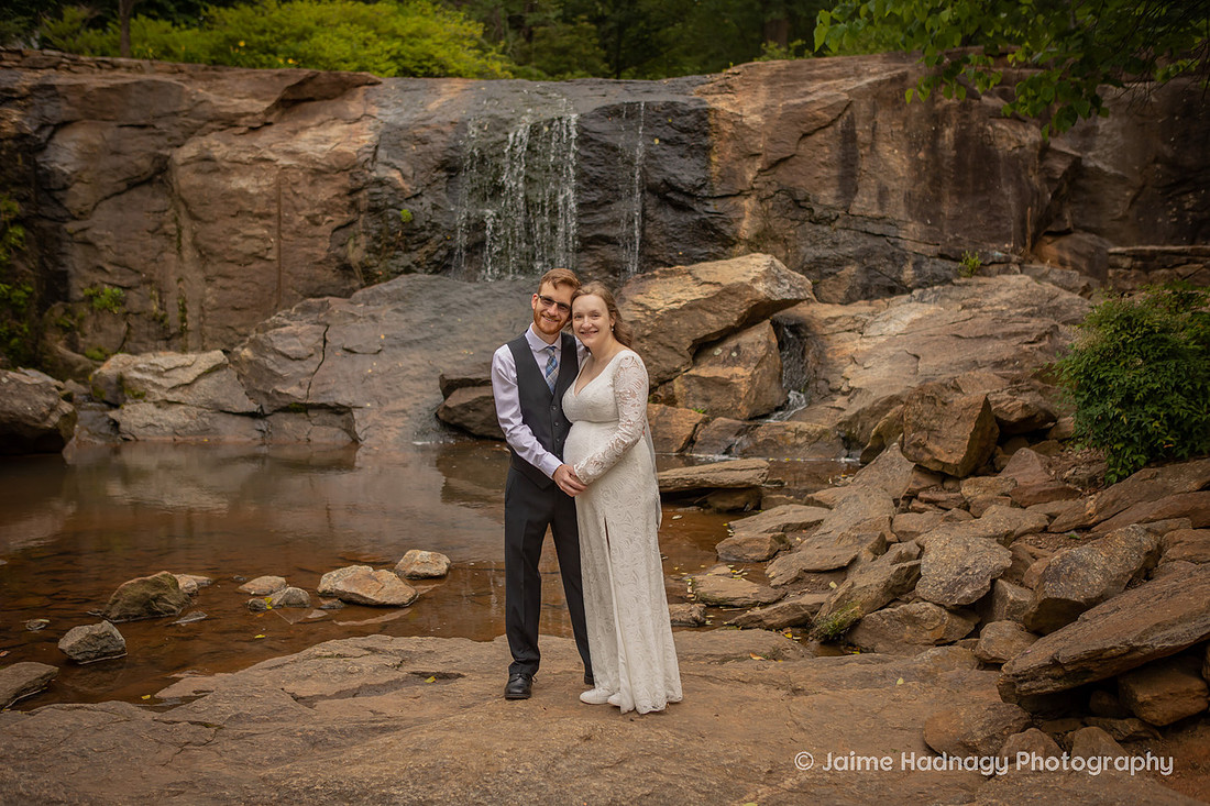Waterfall Wedding | Asheville Elopement Photographer