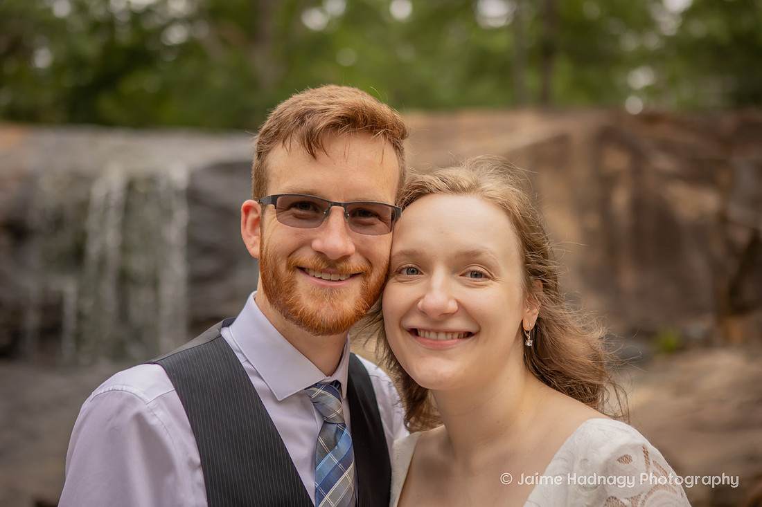 Waterfall Wedding | Asheville Elopement Photographer