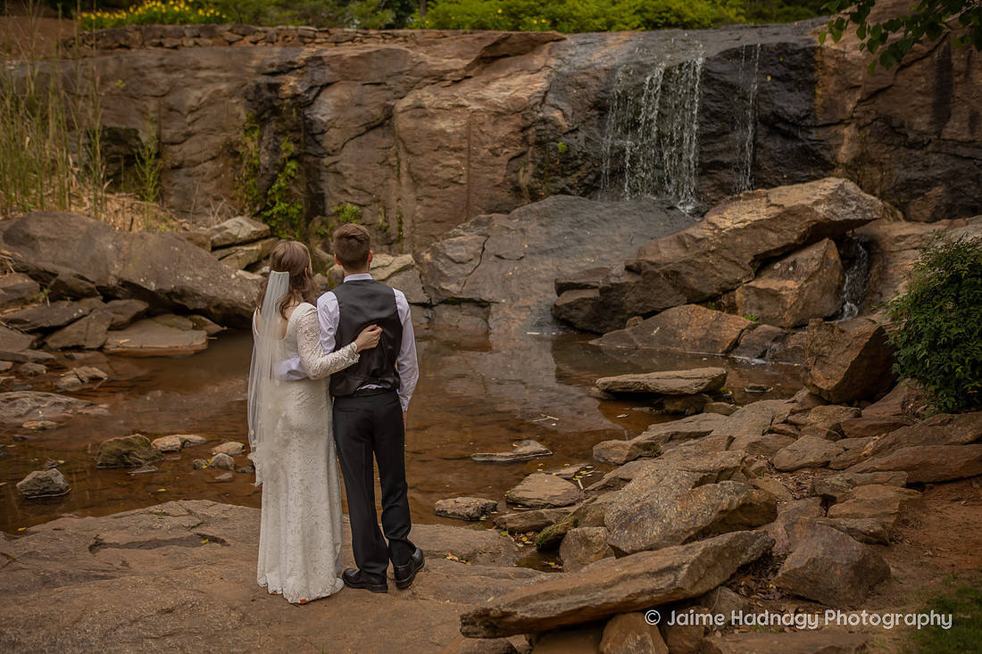 Waterfall Wedding | Asheville Elopement Photographer