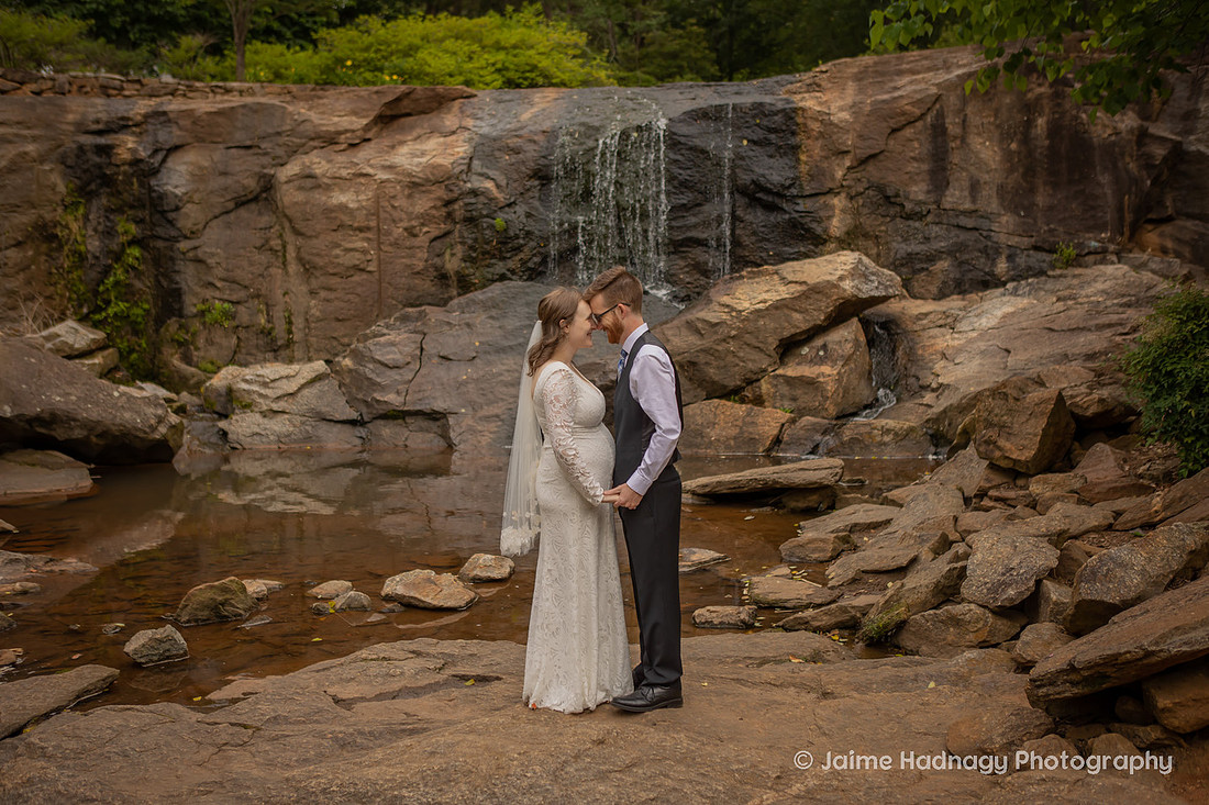 Waterfall Wedding | Asheville Elopement Photographer