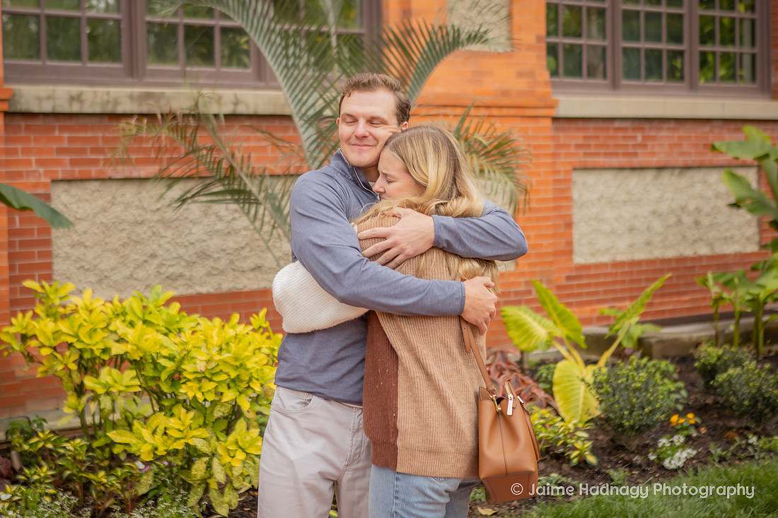 Surprise Proposal by the COnservatory of The Biltmore Estate | Asheville Engagement Photographer