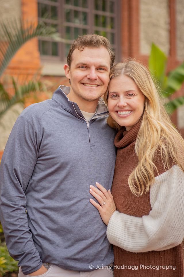 Surprise Proposal in the grounds and gardens of The Biltmore Estate| Asheville Photographer