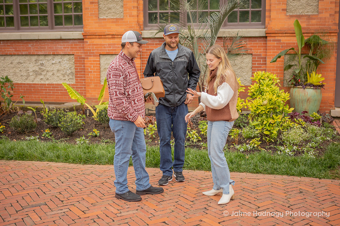 Surprise Proposal in the grounds and gardens of The Biltmore Estate| Asheville Photographer