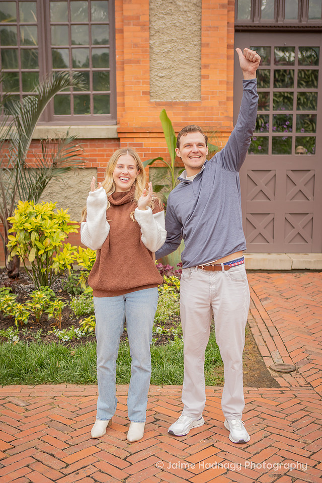 Surprise Proposal in the grounds and gardens of The Biltmore Estate| Asheville Photographer