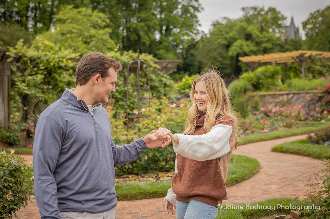 Surprise Engagement at Biltmore  | Asheville Proposal Photographer