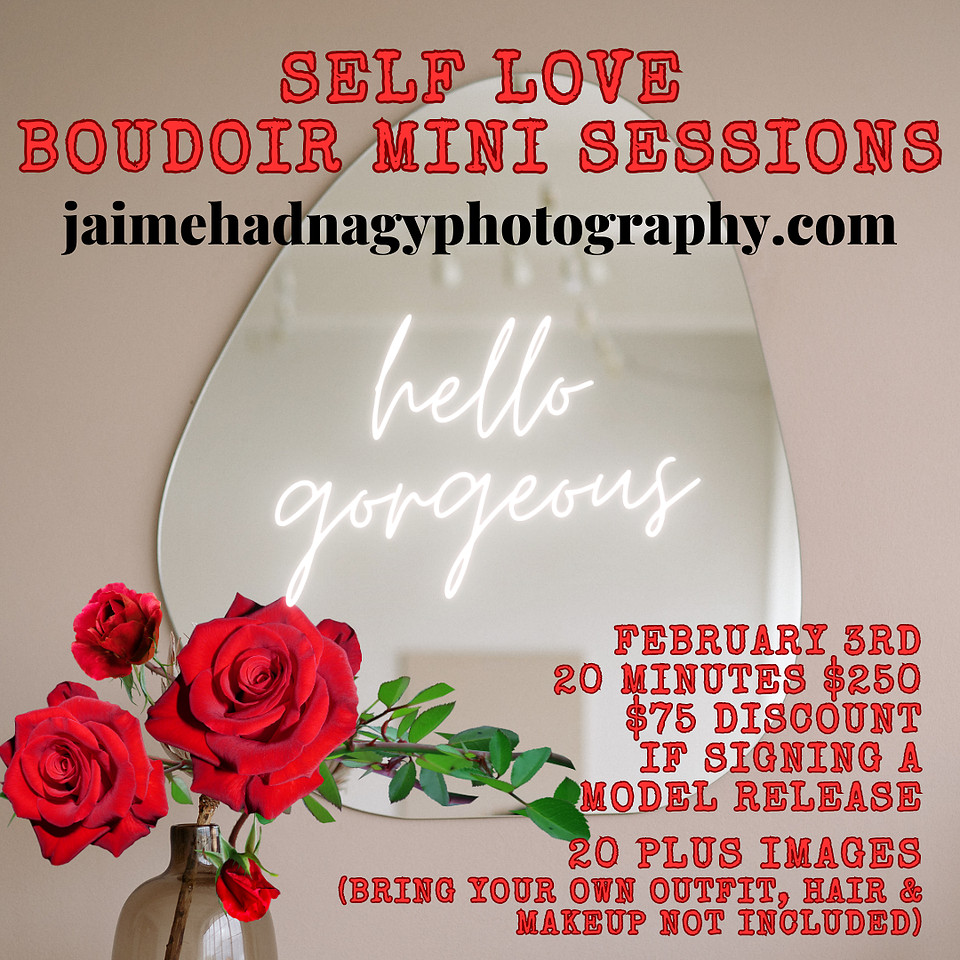 Asheville Boudoir Mini Sessions February 2024