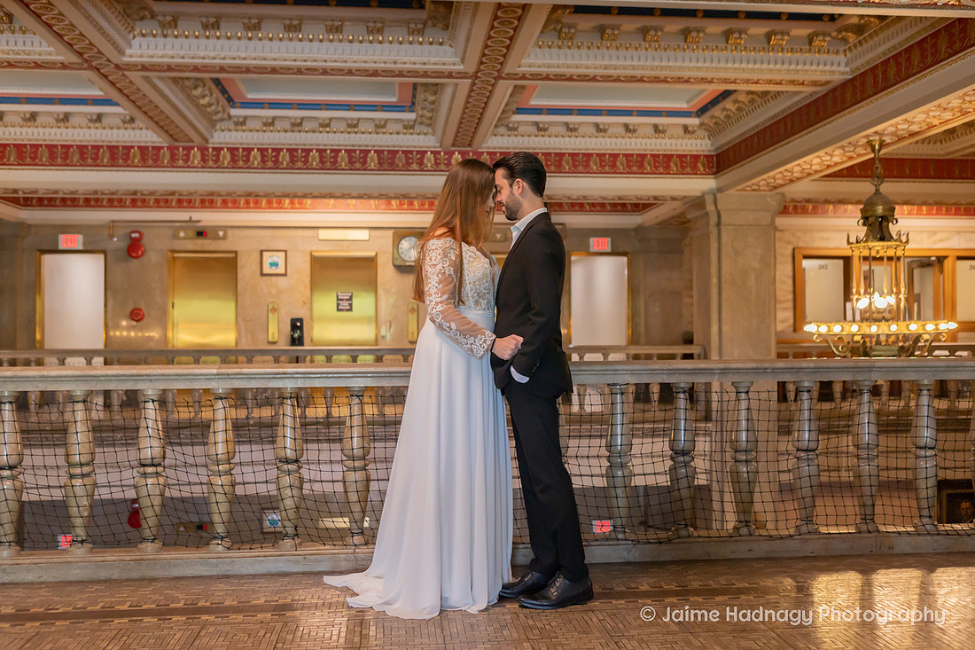 Elopement at Buncombe County Courthouse | Asheville Wedding Photographer