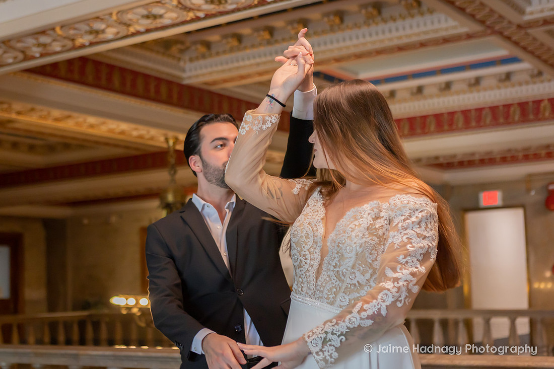 Elopement at Buncombe County Courthouse | Asheville Wedding Photographer