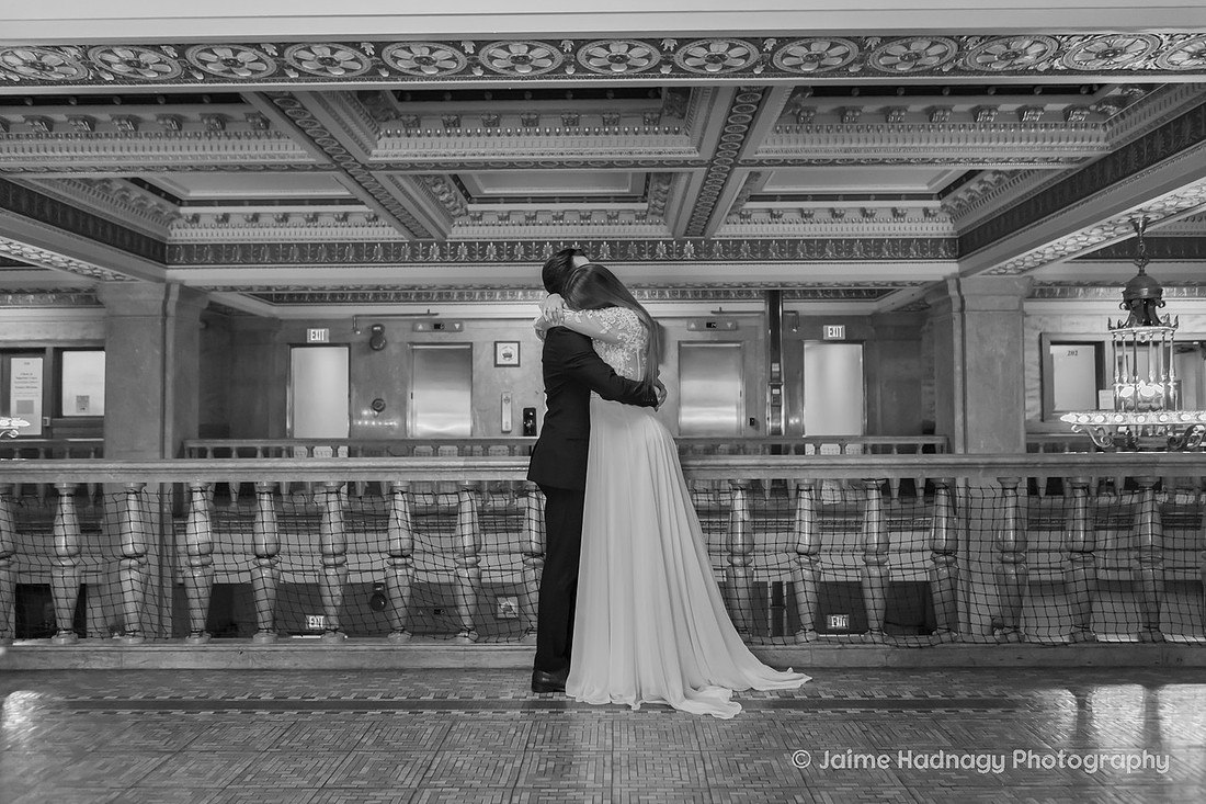 Elopement at Buncombe County Courthouse | Asheville Wedding Photographer