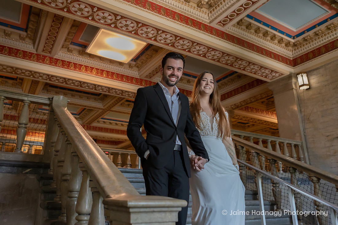 Beautiful Photos of a Wedding at Buncombe County Courthouse | Asheville Elopement Photography