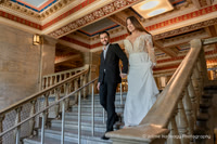 Dylan & Sarah: Courthouse Wedding and Airbnb Portrait Session