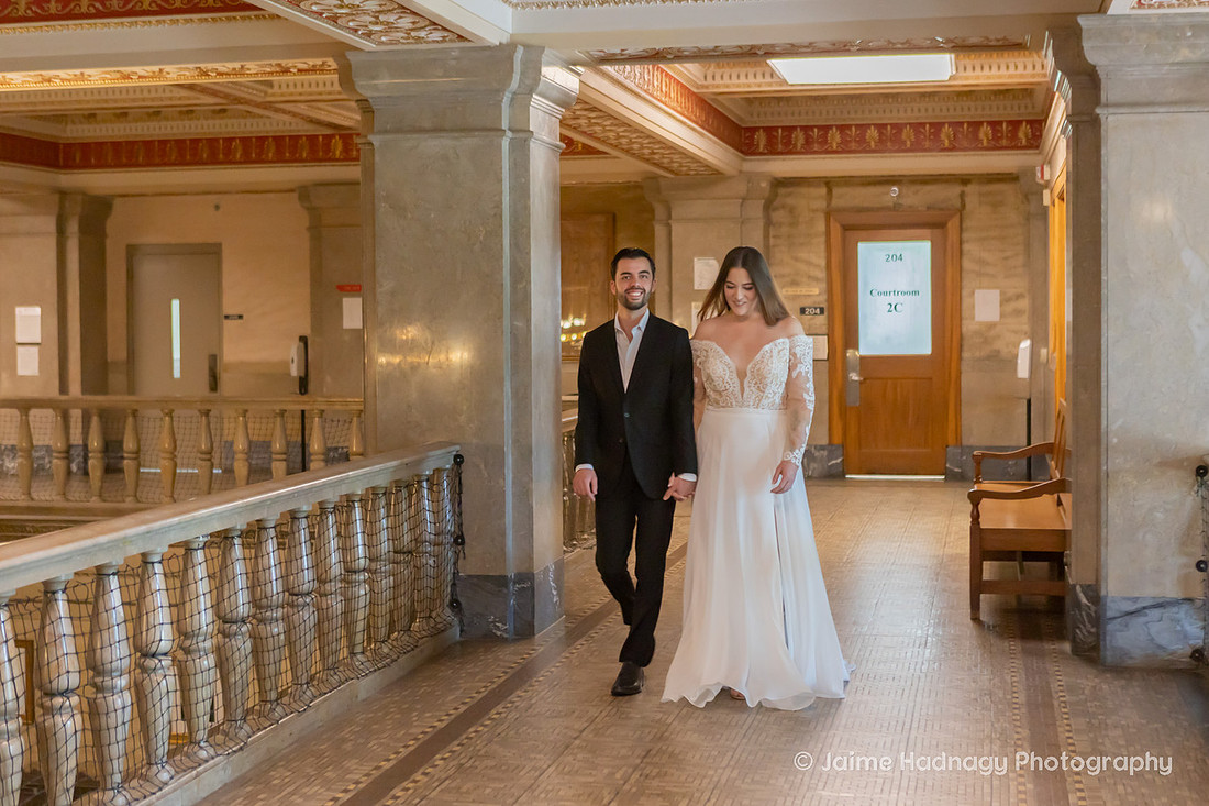 Beautiful Photos of a Wedding at Buncombe County Courthouse | Asheville Elopement Photography