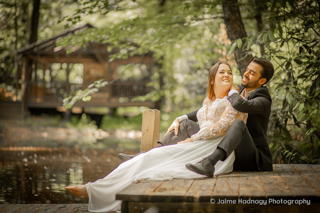 Elopement Photos at River North NC | Asheville Wedding Photographer