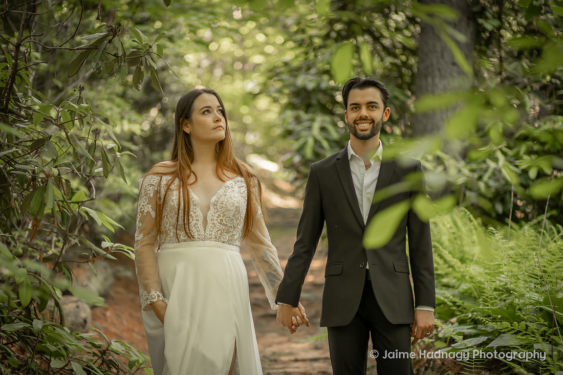 Forest Elopement | Asheville Wedding Photogapher