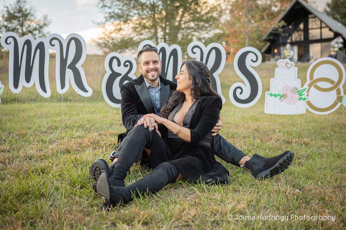 Bride and Groom Elopement in Black | Asheville Wedding Photographer