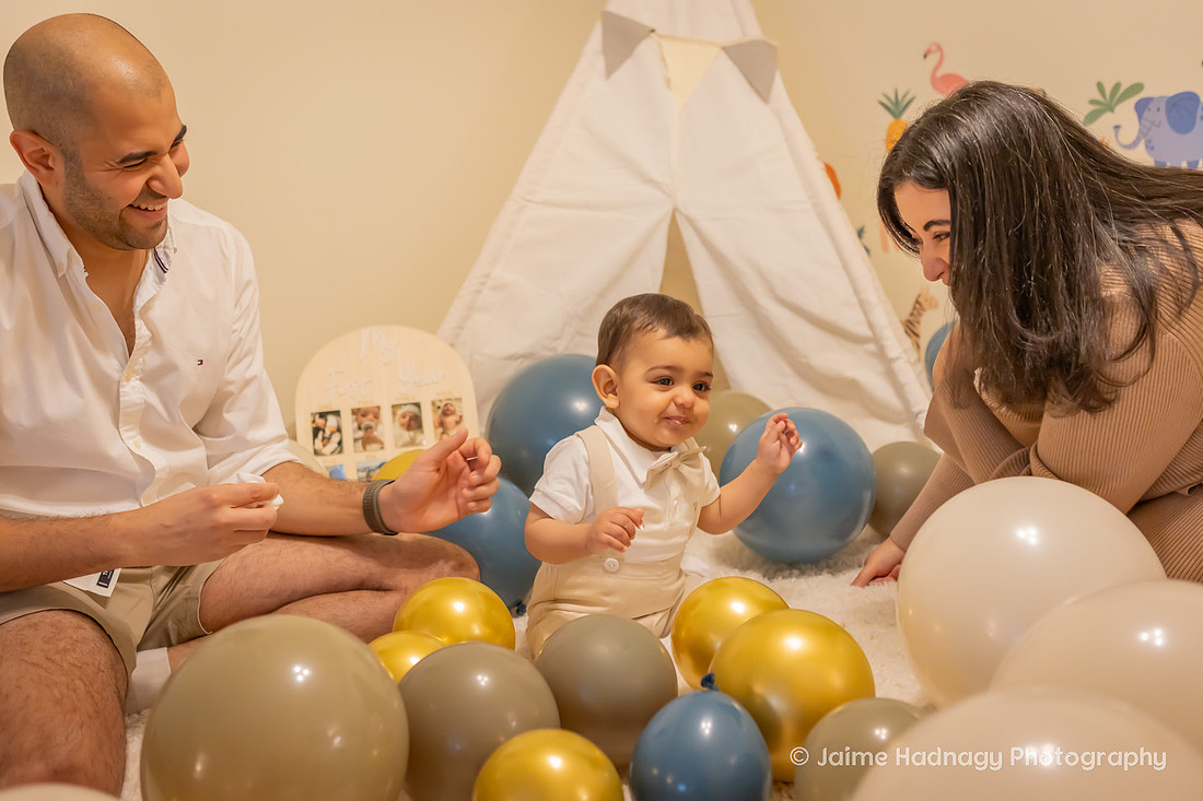 One Year Old Baby Photoshoot | WNC Baby Photographer