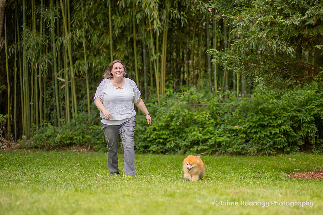Love between a woman and her dog | Asheville Pet Photographer