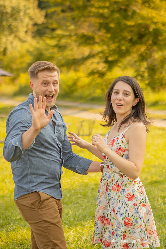 Surprise Proposal at Mountain Flower Farm | Asheville Photographer