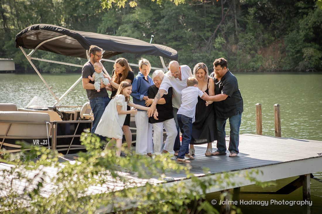 Family Photos at Lake Lure | Asheville Photographer