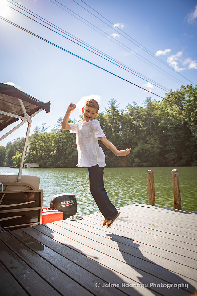 Family Photos at Lake Lure | Asheville Photographer