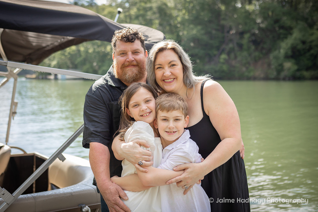 Family Photos at Lake Lure | Asheville Photographer