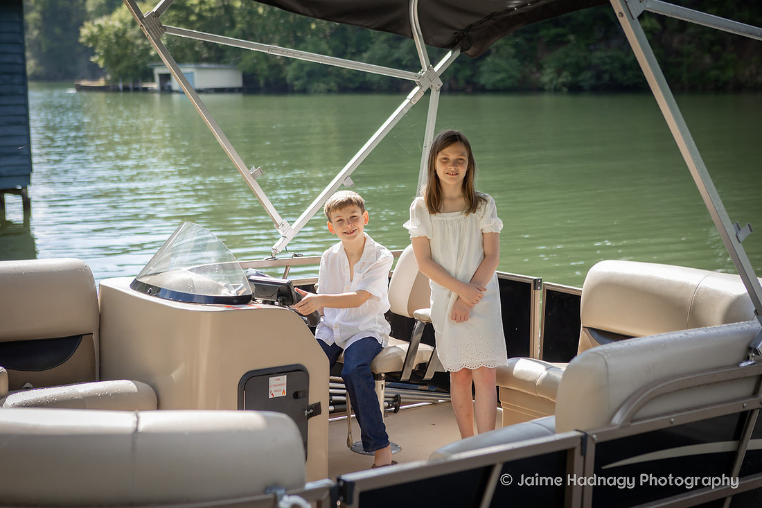 Family Photos at Lake Lure | Asheville Photographer