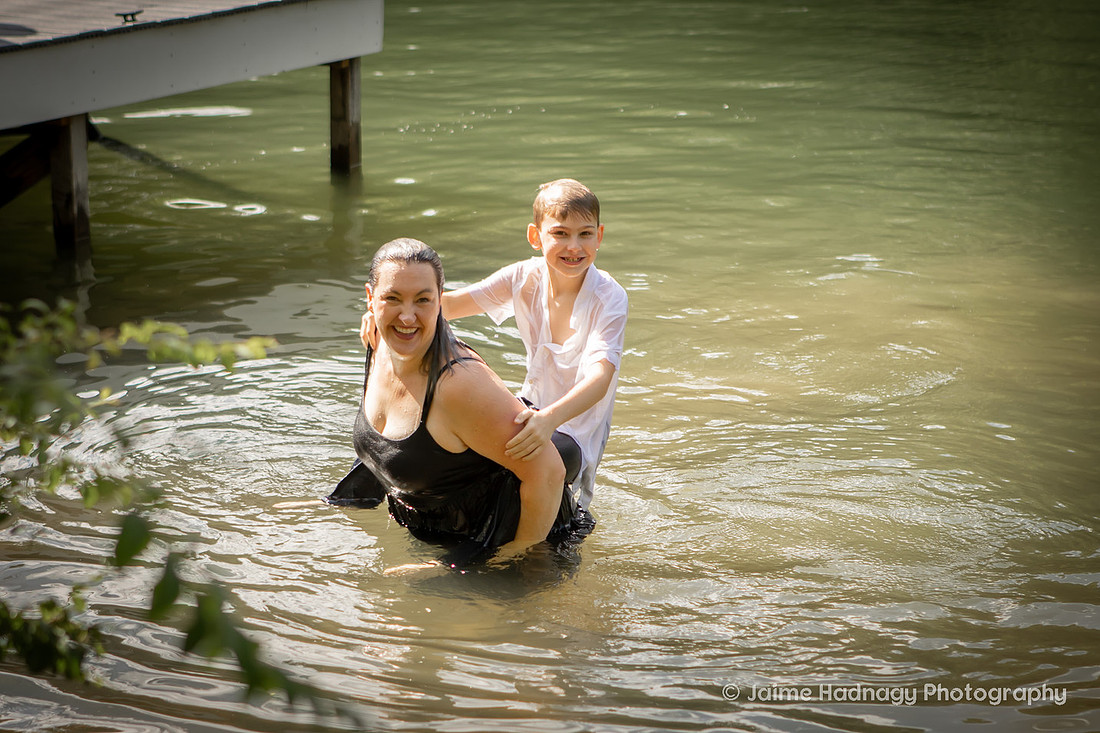 Family Photos at Lake Lure | Asheville Photographer