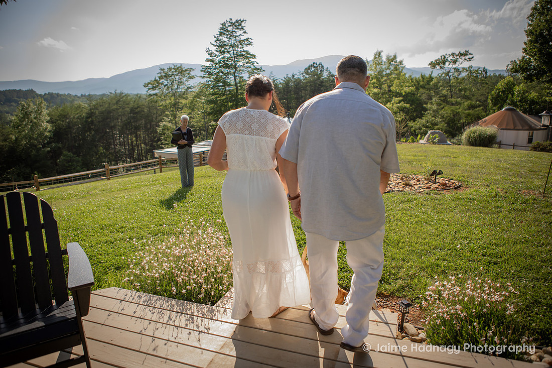 Elopement with Dogs | Asheville Wedding Photographer